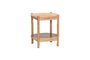 Miniatura Mesa auxiliar Trava roble beige Clipped