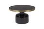 Miniatura Mesa de centro de hierro negro Glam Clipped