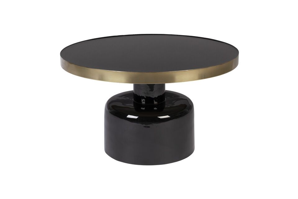 Mesa de centro de hierro negro Glam Zuiver