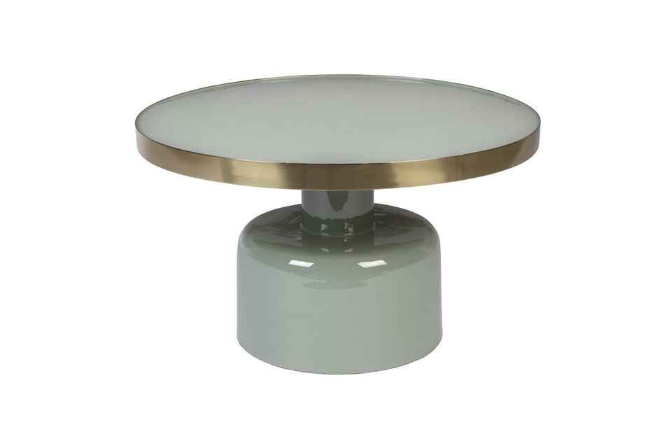 Mesa de centro de hierro verde Glam Zuiver