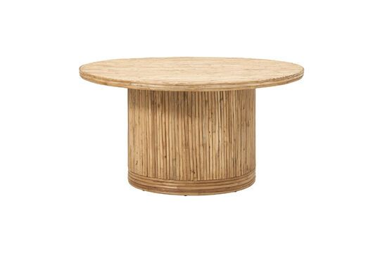 Mesa de centro de madera natural Gro Clipped