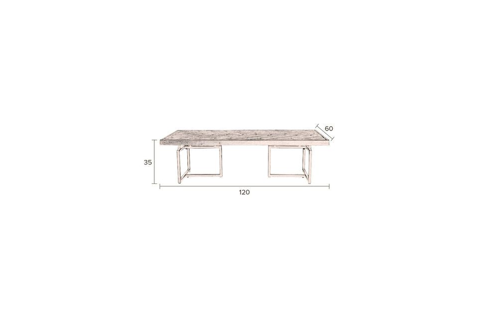 Mesa de centro de madera negra Class - 5