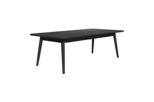 Mesa de centro de madera negra Fabio Clipped