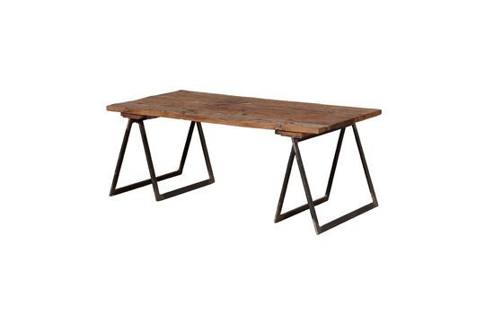 Mesa de centro de madera oscura Sutton Clipped