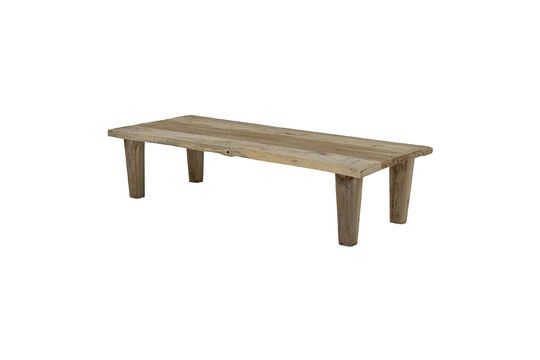 Mesa de centro de madera reciclada natural Riber Clipped