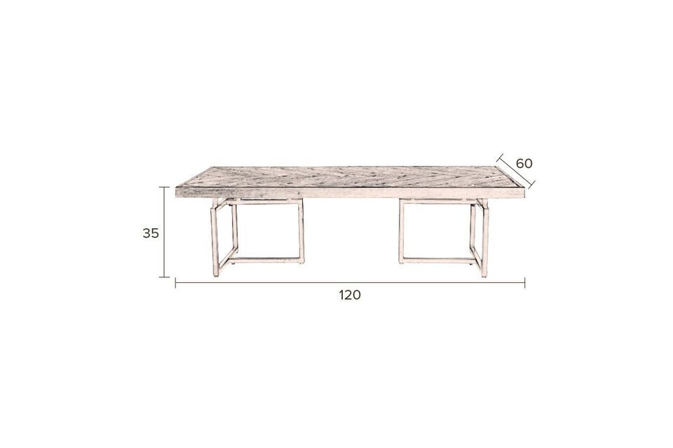 Mesa de centro de roble Clase - 11