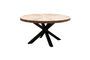 Miniatura Mesa de comedor Asturias de madera clara Clipped