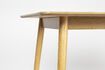 Miniatura Mesa de comedor de madera beige 160cm Fabio 6