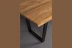 Miniatura Mesa de comedor de madera beige 200cm Aka 5