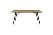 Miniatura Mesa de comedor de madera beige 200cm Roger 1