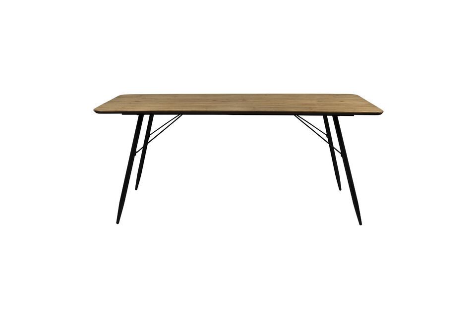 Mesa de comedor de madera beige 200cm Roger DutchBone