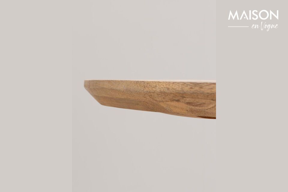 Descubra la esencia de la sencillez y la funcionalidad con nuestra mesa de comedor de madera de