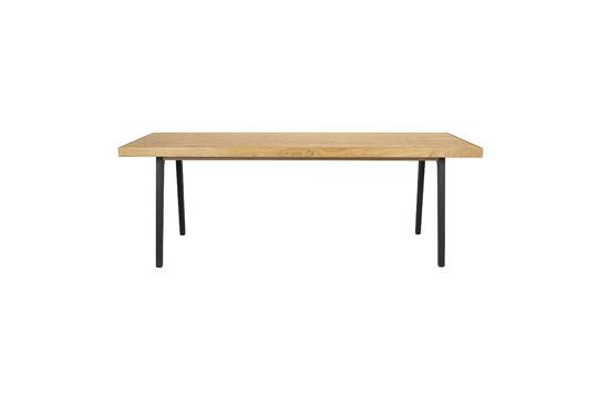 Mesa de comedor de madera marron 180cm Harvest Clipped