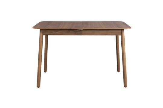 Mesa de comedor de madera marrón Glimps Clipped