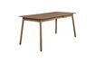 Miniatura Mesa de comedor de madera marrón Glimps 17