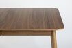 Miniatura Mesa de comedor de madera marrón Glimps 2