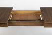 Miniatura Mesa de comedor de madera marrón Glimps 7