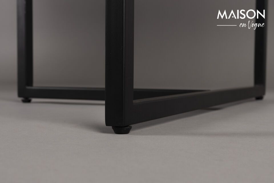 Mesa de comedor de madera negra 180cm Class - 3