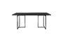 Miniatura Mesa de comedor de madera negra 220cm Class Clipped