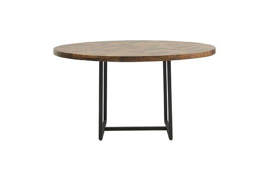 Mesa de comedor de madera oscura Kant Clipped