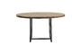 Miniatura Mesa de comedor de madera oscura Kant Clipped