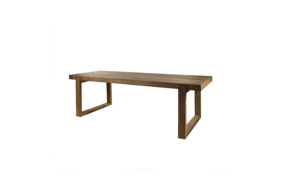 Mesa de madera Andalucia marrón Pomax