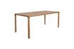 Miniatura Mesa de madera beige 180X90 Storm 13