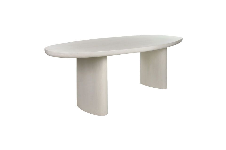 Mesa de yeso blanco Piastro Pomax