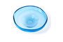 Miniatura Ojo plato de cristal azul claro Clipped