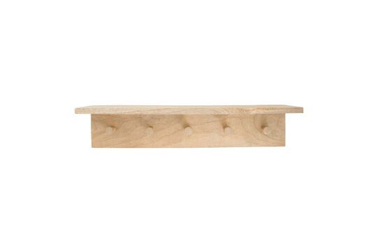 Perchero de madera clara Sate Clipped