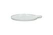 Miniatura Plato cuchara porcelana blanca Porcelino Blanco 7