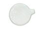 Miniatura Plato cuchara porcelana blanca Porcelino Blanco Clipped