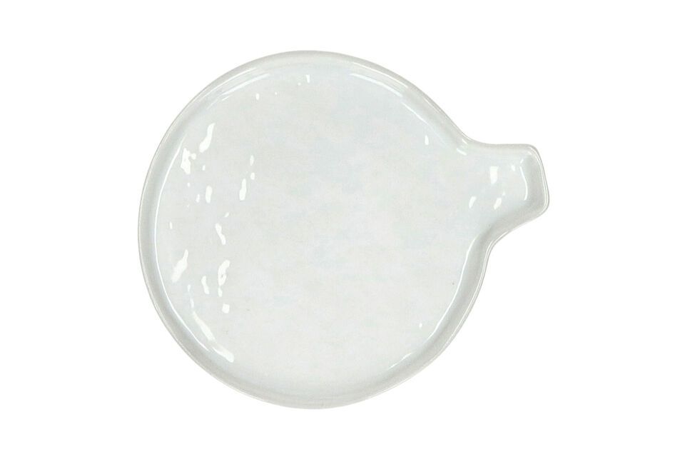 Plato cuchara porcelana blanca Porcelino Blanco Pomax