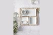 Miniatura Plato de aperitivo Porcelino Square D9 3