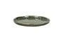 Miniatura Plato de gres verde oscuro Spiro Clipped