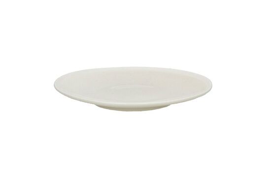 Plato de porcelana beige Biscotti Clipped