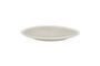 Miniatura Plato de postre de porcelana beige oscuro Biscotti Clipped