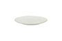 Miniatura Plato de postre de porcelana blanca Mysa Clipped