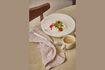 Miniatura Plato hondo de porcelana beige Biscotti 3