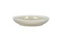 Miniatura Plato hondo de porcelana beige oscuro Biscotti Clipped