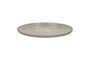 Miniatura Plato llano de gres blanco Spiro Clipped