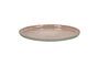 Miniatura Plato llano de gres rosa Spiro Clipped