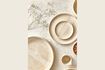 Miniatura Plato llano de porcelana beige Nougat 2