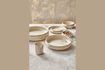 Miniatura Plato llano de porcelana beige Nougat 4