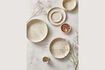 Miniatura Plato llano de porcelana beige Nougat 5