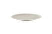 Miniatura Plato llano de porcelana beige oscuro Biscotti 1