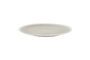 Miniatura Plato llano de porcelana beige oscuro Biscotti Clipped