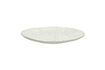 Miniatura Plato llano de porcelana blanca Mysa 1