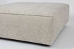 Miniatura Pouf 1 plaza en tela beige Hunter 6