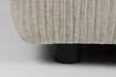 Miniatura Pouf 1 plaza en tela beige Hunter 9